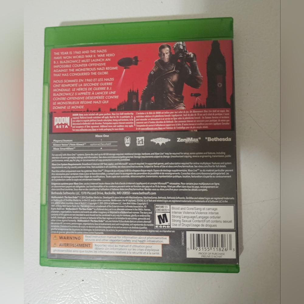 Wolfenstein: The New Order for Xbox One - Picture 4 of 4